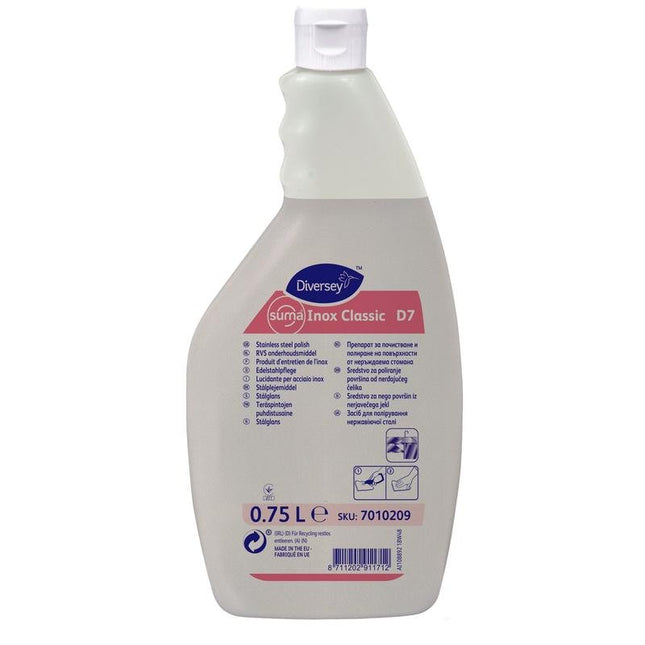 Suma Inox Classic D7, Edelstahlpflege, ölig | Flasche (750 ml)
