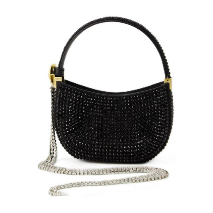 Hobo Bag Micro Vesna Crystal - Magda Butrym - Kristall - Schwarz