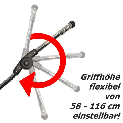 EICHHORN Kinderwagen Kombikinderwagen Komplett-Set, 0-3 Jahre, umbaubar zum Sportwagen, inklusive Babytragetasche, EVA-Rad, marineblau