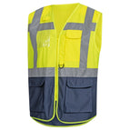 neongelb / marineblau / S