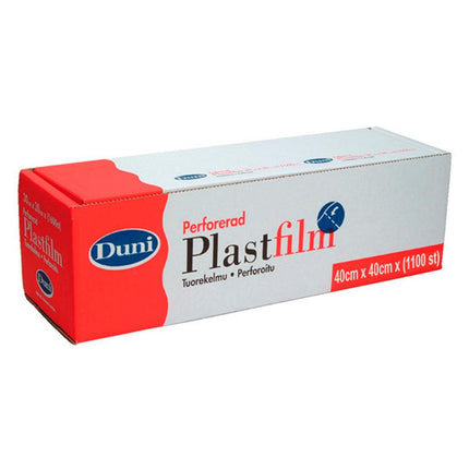 Frischhaltefolie perforiert (1100 St.)  Transparent PVC 40cm x 440m | Packung (1 Stück)