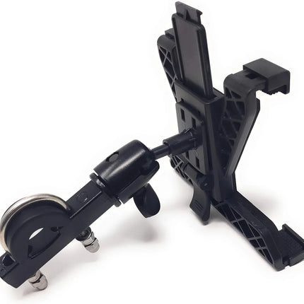 Tablet-Halterung für Rundrohre – flexibel, drehbar und stabil