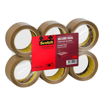 Scotch® Verpackungsklebeband für einen sicheren Verschluss, 50 mm x 66 m