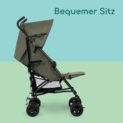 Bebeconfort Rainbow, Kinderwagen, Kompakt und Wendig, 6 Monaten bis 4 Jahre, bis zu 22 kg, Mineral Graphite