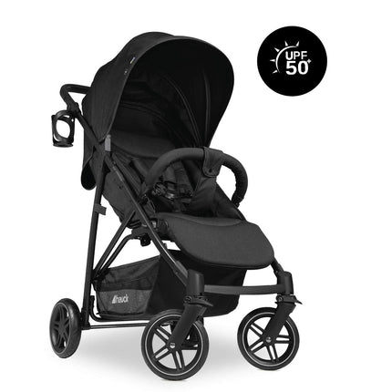 Hauck Rapid 4R Plus Buggy - Kinderwagen mit XL Sonnendach UPF 50+, 25 kg Belastung, schnell klappbar, höhenverstellbar, Getränkehalter, Liegeposition, großem Einkaufskorb