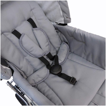 EICHHORN Kinderwagen Kombikinderwagen Komplett-Set, 0-3 Jahre, umbaubar zum Sportwagen, inklusive Babytragetasche, EVA-Rad, marineblau