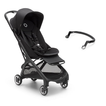 Bugaboo Butterfly ultrakompakter Reise-Kinderwagen, klein & leicht, einhändig faltbar und einfach zu lenken, ergonomischer City-Buggy für Babys ab 6 Monaten, mit viel Stauraum, Forest Green