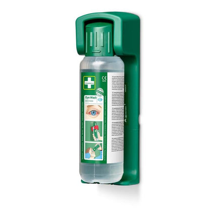 Wandhalterung (für augenspülung 500 ml) ein nachleuchtendes hinweisschild ist im lieferumfang enthalten | Packung (1 Stück)