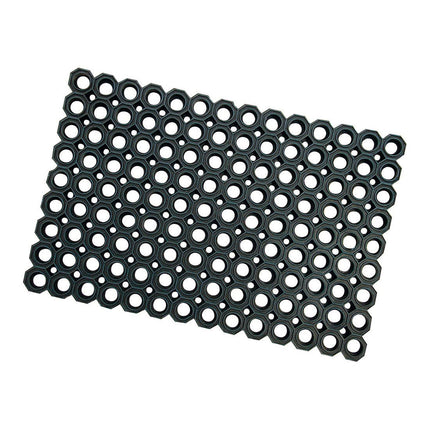 Nölle Profi Brush Gummi-Wabenmatte 40x60 cm, 2,3 cm dick für Rutschfestigkeit | 1 Stück