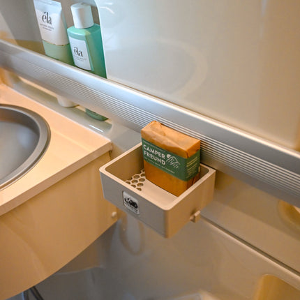 The Basket – Magnetic Shower Basket – Offrotie 3D Printed – Portable for Vanlife