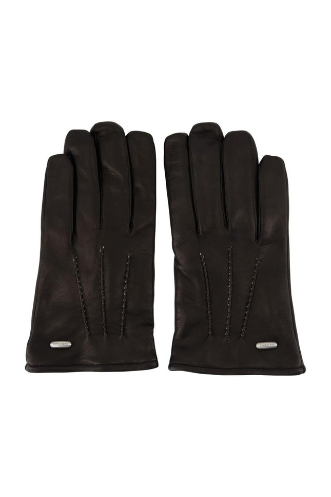 Handschuhe His - OUR LEGACY - Leder - Schwarz