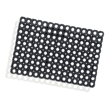 Nölle Profi Brush Gummi-Ringmatte 40x60 cm, 1,6 cm dick für Sicherheit | 1 Stück
