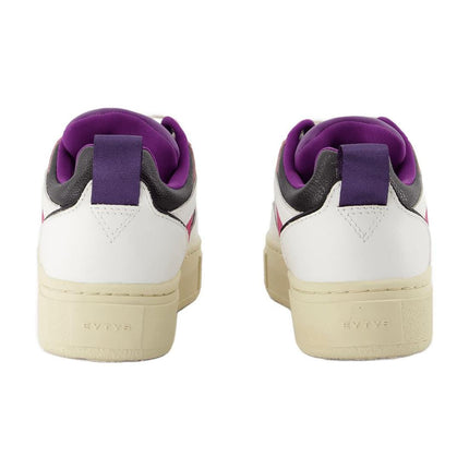 Sneakers Sidney aus Leder in violett