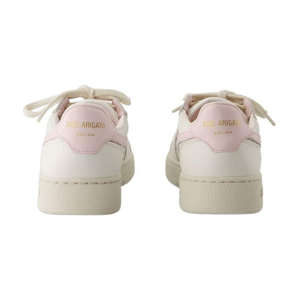 Sneakers Dice Stripe - Axel Arigato - Leder - Weiß/Pink