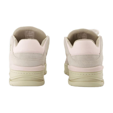 Sneakers Area Lo - Axel Arigato - Leder - Grau/Pink