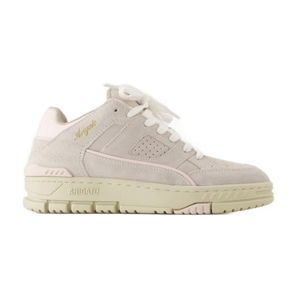 Sneakers Area Lo - Axel Arigato - Leder - Grau/Pink