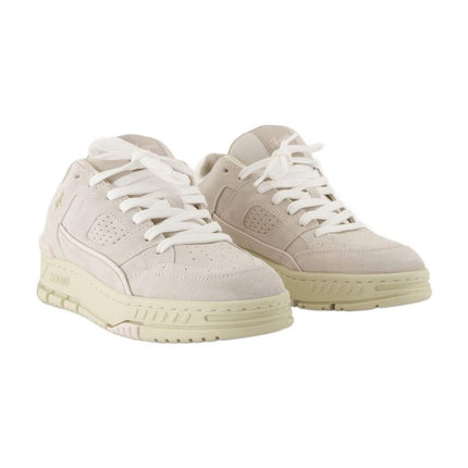 Sneakers Area Lo - Axel Arigato - Leder - Grau/Pink