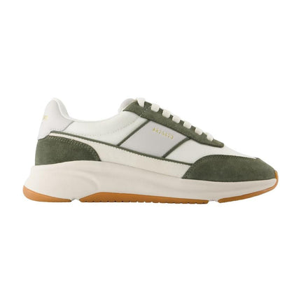 Sneakers Genesis Neo - Axel Arigato - Leder - Beige/Grün