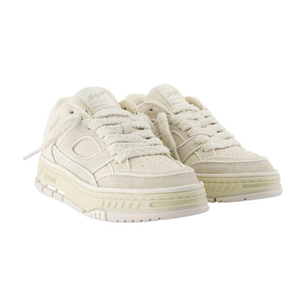 Sneakers Area Lo Piping - Axel Arigato - Leder - Beige