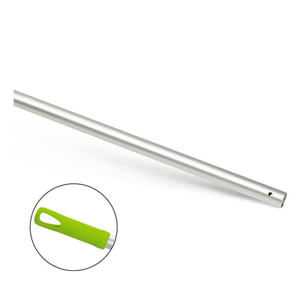 Nölle Profi Brush Aluminium Mopstiel 140 cm, Ø 24 mm mit Querloch | 1 Stück