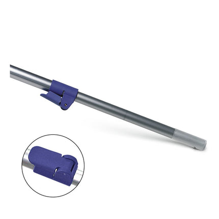 Nölle Profi Brush Teleskop-Mopstiel Aluminium, max. 150 cm, Ø 25/22 mm | 1 Stück