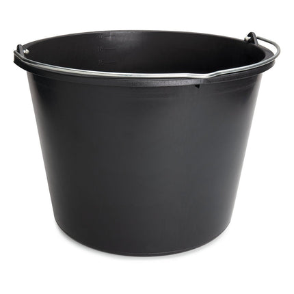 Nölle Profi Brush Baueimer, Kunststoff - schwarz