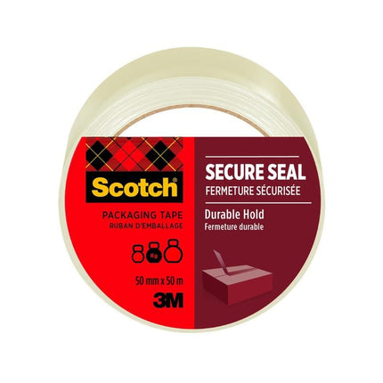 Scotch® Verpackungsklebeband für einen sicheren Verschluss, 50 mm x 50 m