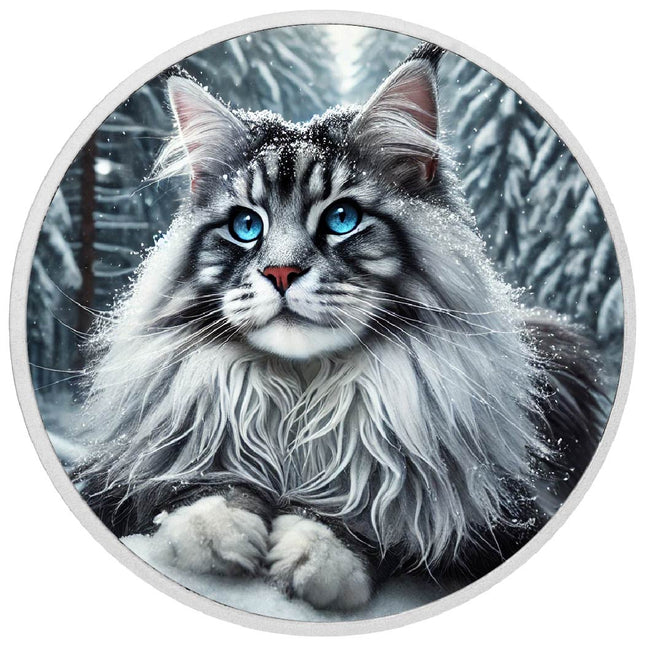 Frostborn Majesty: The Snowy Sentinel 1oz Coin