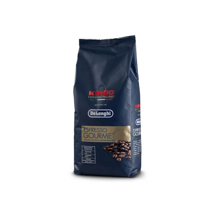 DeLonghi Kimbo Gourmet – 1kg Ganze Bohnen – Edle 80/20 Mischung für Feinschmecker