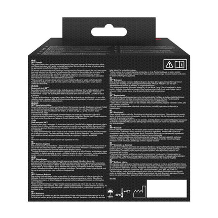 3M™ Kapselgehörschützer mit faltbarem Kopfbügel 90563E, SNR-Wert 30 dB, Schwarz | Packung (1 Stück)