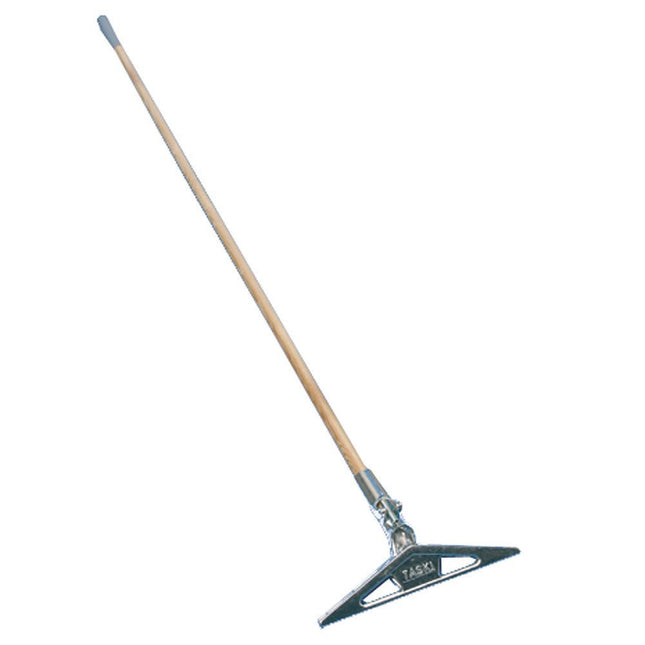 Schwammklammer 40 cm, Zum perfekten Auftragen von Wachsen, Emulsionen und Dispersionen, mit Holzstiel | Packung (1 Stück)