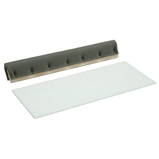 Plüsch-Anstreichlappen 41 x 18 cm, 6 Stück Anstreichlappen + 1 Anstreichschwamm mit Holz | Packung (1 Stück)