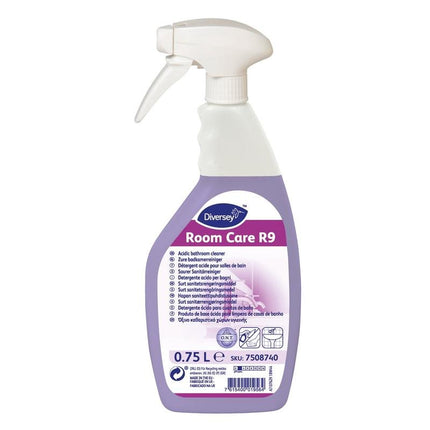 Room Care R9, Saurer Sanitärreiniger  | Karton (6 Flaschen)