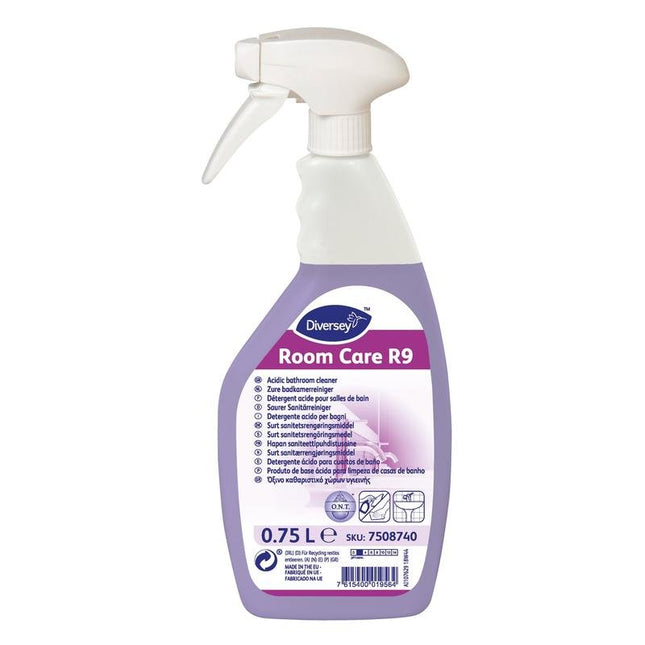 Room Care R9, Saurer Sanitärreiniger  | Karton (6 Flaschen)