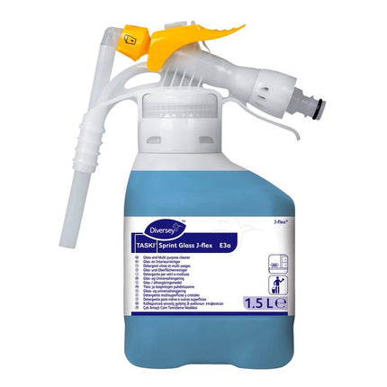 TASKI Sprint Glass J-Flex, Glas- und Oberflächenreiniger, Hochkonzentrat | J-Flex (1500 ml)