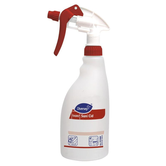 Auslaufartikel: Triggersprayflasche Sani Cid, Nachfüllflasche Sani Cid, weißer Schaumtrigger (0,5L) | Flasche (1 Stück)