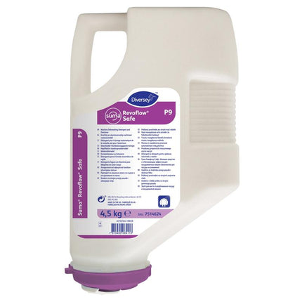 Suma Revoflow Safe P9, Aluminiumsicherer Reiniger | Kartusche (4500 g)