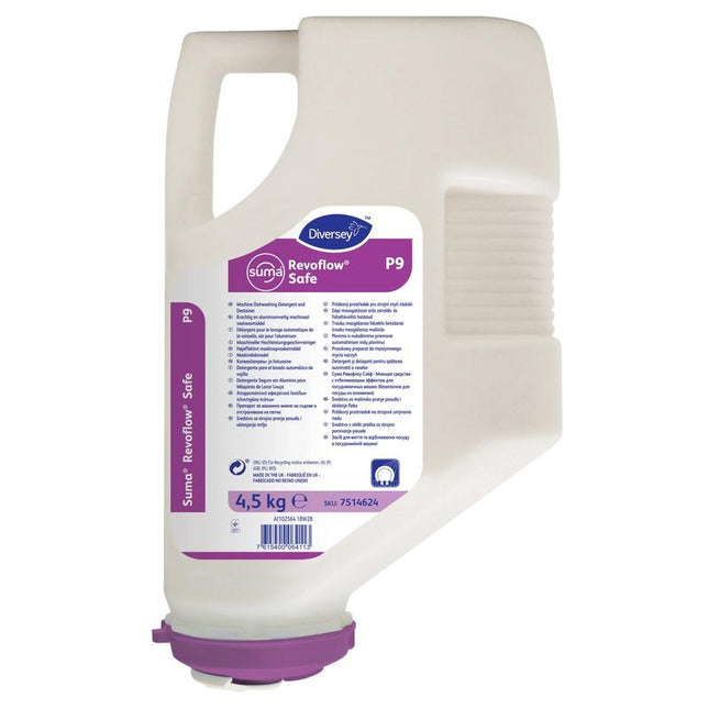 Suma Revoflow Safe P9, Aluminiumsicherer Reiniger | Kartusche (4500 g)