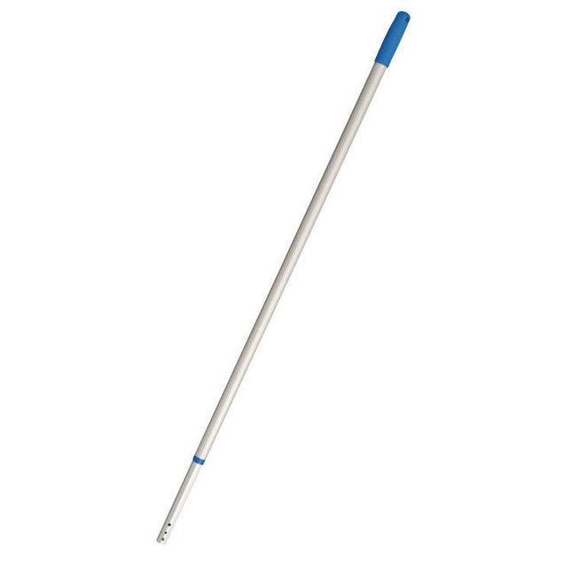 TASKI Microeasy Stiel - blau, Teleskopstiel mit blauem Griff - aus speziellem korrosionsbeständigem und leichtem Aluminium, 110-180 cm | Packung (1 Stück)