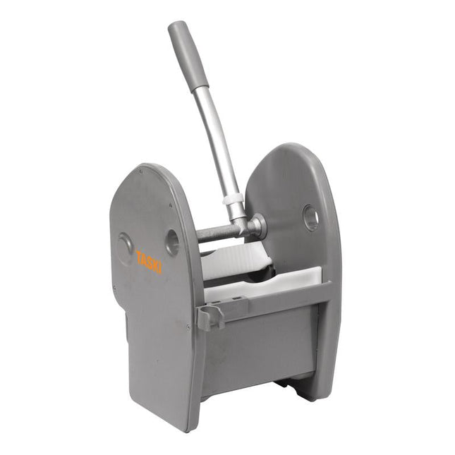 TASKI Presse, Kunststoffpresse grau, robust, stabil, integrierter Spritzschutz, passend für TASKI Reinigungswagen | Packung (1 Stück)