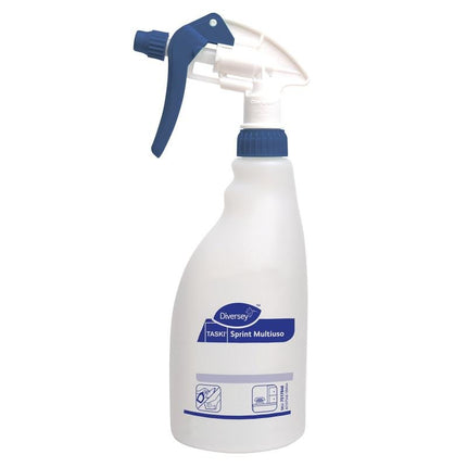 Triggersprayflasche Sprint Multiuso, Nachfüllflasche Sprint Multiuso, blauer Sprühkopf (0,5L) | Flasche (1 Stück)