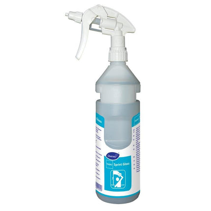 Flaschenkit Sprint Glass conc DvF, Nachfüllflasche inkl. Spenderband, passend für Divermite und DQFM (0,75l) | Flasche (1 Stück)