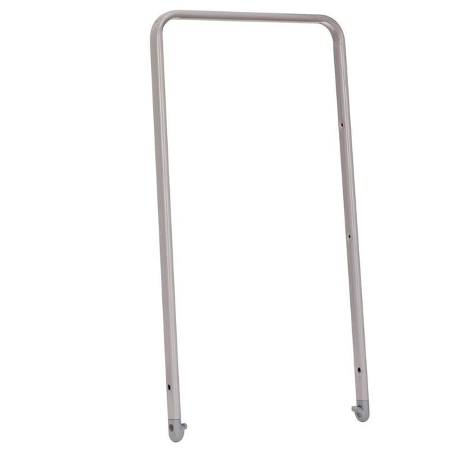 Deichsel zum Fahrgestell, Stoßbügel aus Aluminium, 2-fach höhenverstellbar | Packung (1 Stück)