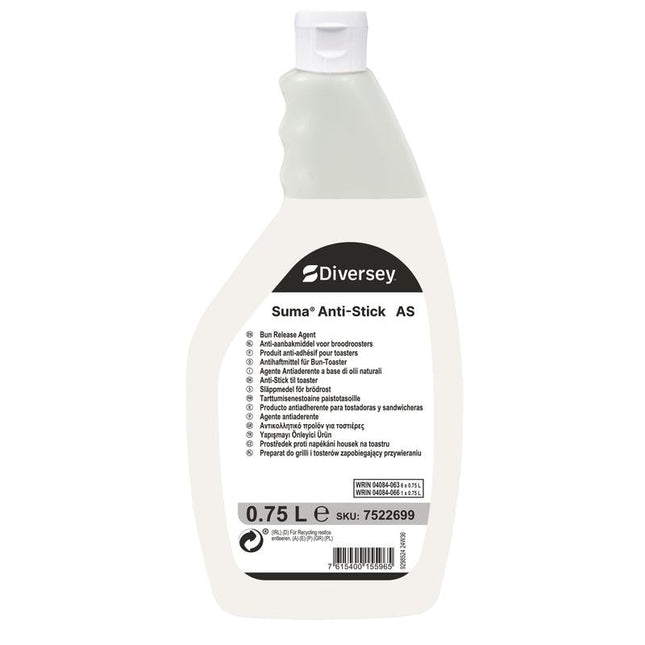 Suma Anti-Stick AS, Antihaftmittel für Bun-Toaster | Flasche (750 ml)