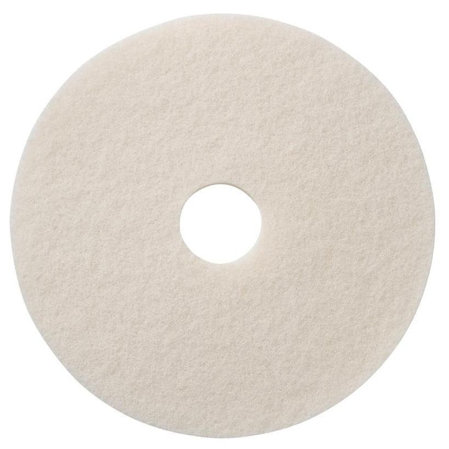 TASKI Americo Pad Weiß Hochwertiges Highspeed-Polierpad