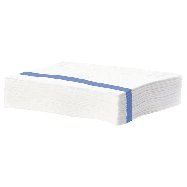 TASKI SUM, blau, Mikrofasertuch für einmaligen Gebrauch, 99 % der Bakterien werden nachweislich entfernt, Größe 42x34 cm | Packung (1 Stück)
