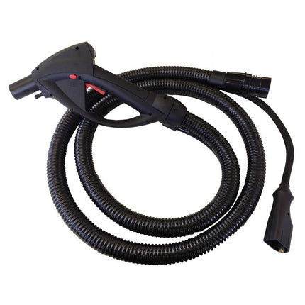 2,5m Schlauch für TASKI Steamer, TASKI Steamer Kombischlauch für Dampf, Absaugung und Reinigungssprühgerät, 2,5m Länge, inkl. Pistolengriff | Packung (1 Stück)