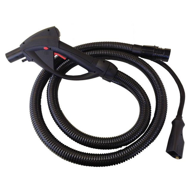 2,5m Schlauch für TASKI Steamer, TASKI Steamer Kombischlauch für Dampf, Absaugung und Reinigungssprühgerät, 2,5m Länge, inkl. Pistolengriff | Packung (1 Stück)