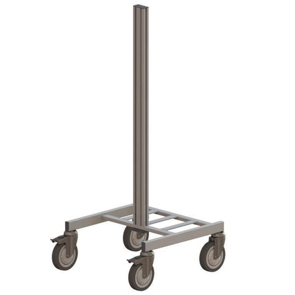 TASKI Lean Trolley Grundgestell, Extra-kompaktes Grundgestell für platzsparende Trolley-Konfigurationen | Packung (1 Stück)