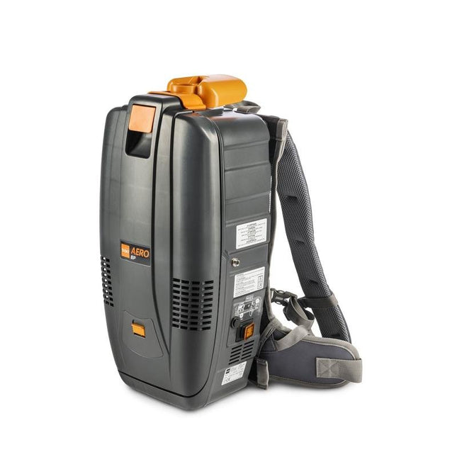 TASKI AERO BP E, Ultraleichter 3in1 Rucksacksauger für stark überstellte Flächen, ideal für die Treppenreinigung | Packung (1 Stück)